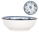 Vassoio Bianco Blu Ø 19x7 cm / 750 ml