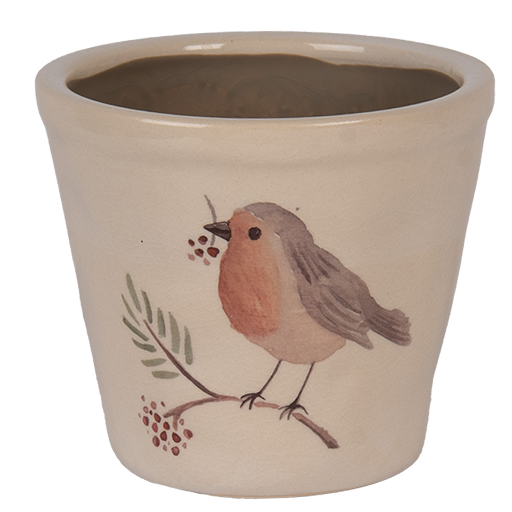 [6CEVGP0001XL] Decoratie bloempot Ø 21x20 cm