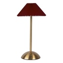 Table Lamp Red Ø 16x30 cm
