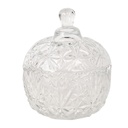 Bonbonnière avec couvercle Transparent Ø 10x13 cm