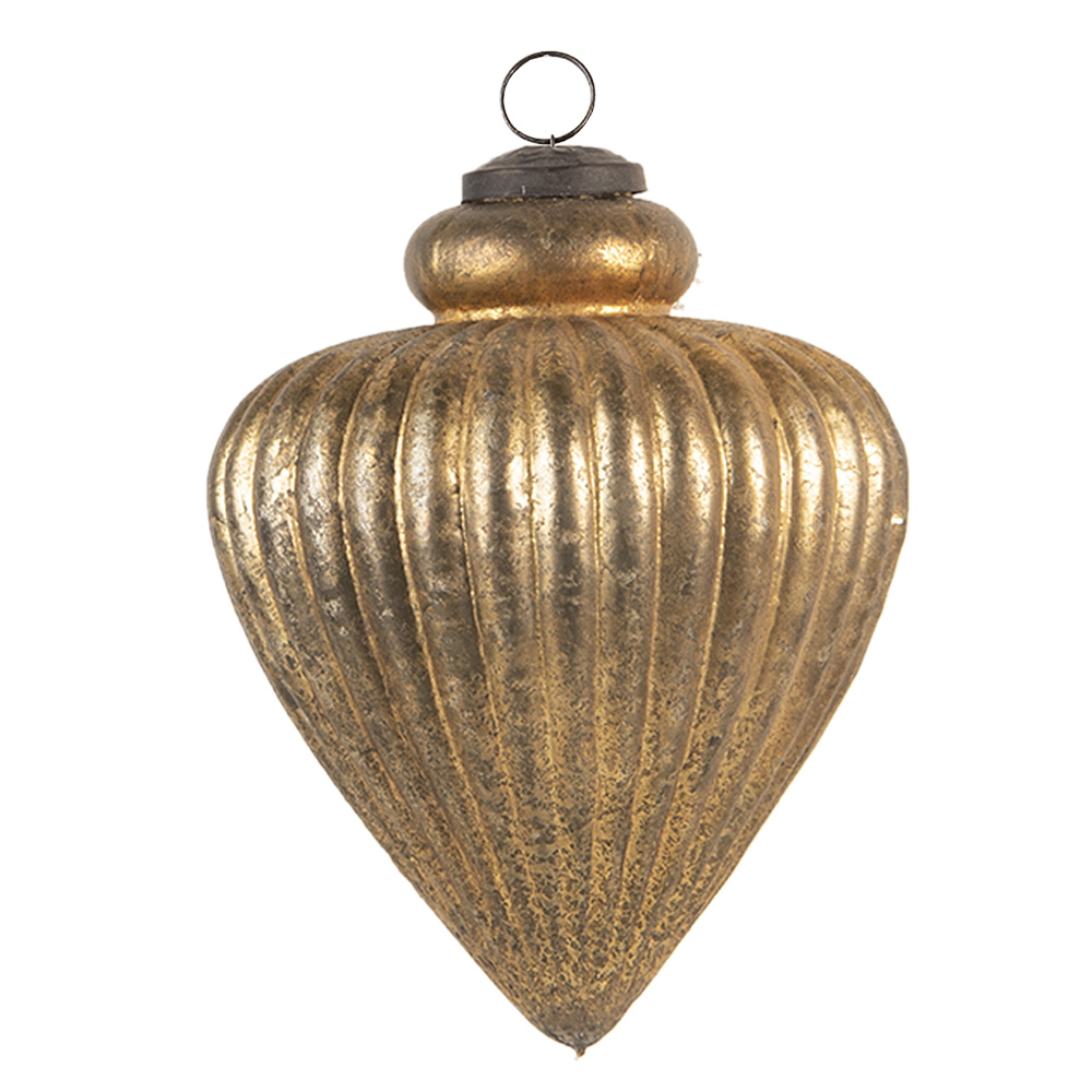 [6GL3108] Kerstbal Ø 13x16 cm