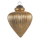 Boule de Noël Or Ø 13x16 cm