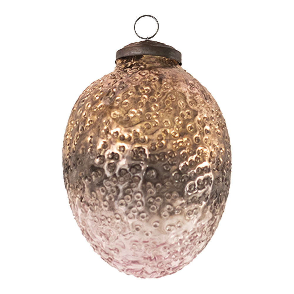 [6GL3526S] Pallina di Natale Ø 6x10 cm
