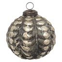 Palla di natale Rame, Marrone Ø 6x6 cm