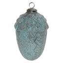 Boule de Noël Secousse Vert Ø 10x16 cm