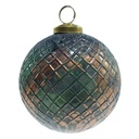 Boule de Noël Vert Ø 10x10 cm