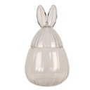 Storage Jar with Lid Transparent Ø 20x34 cm