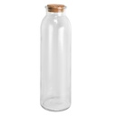 Decorative Bottle Transparent Ø 5x19 cm
