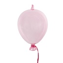 Decoratie Anhänger ballon Ø 7x14 cm