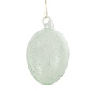 Decoratie Pendant ei Ø 6x10 cm