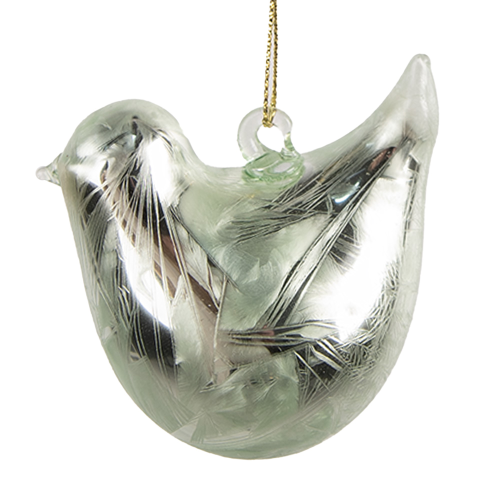 [6GL4453] Decoratie hanger vogel 7x4x6 cm