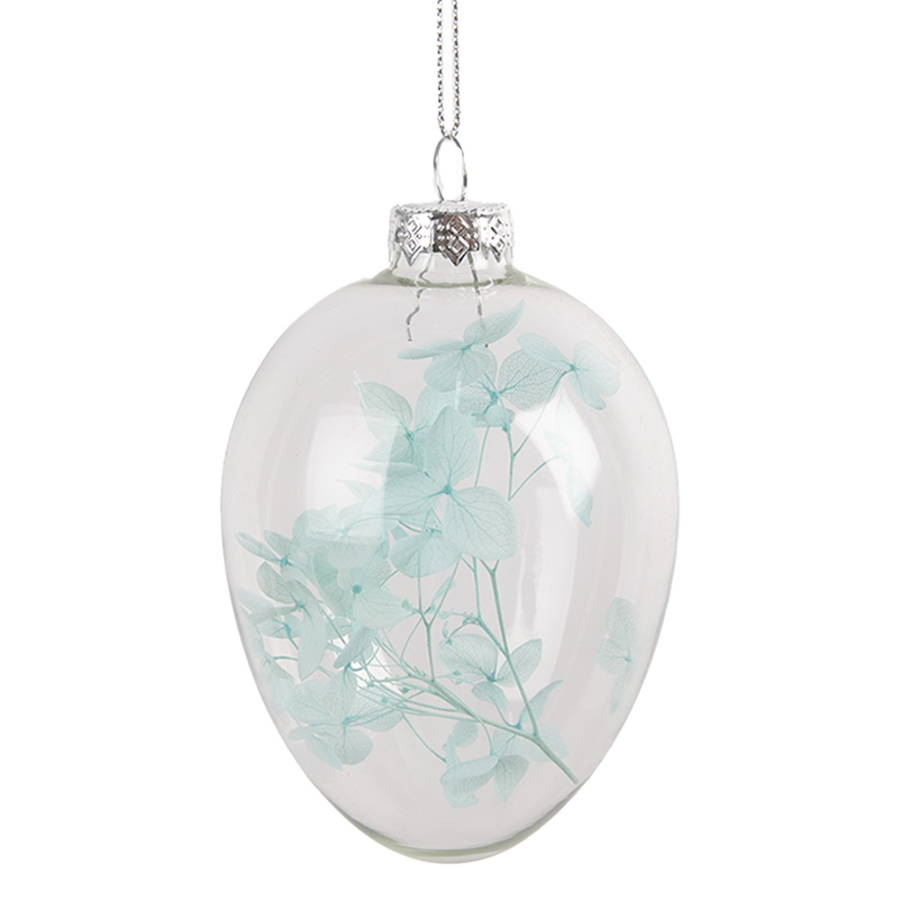 Decoratie hanger ei Ø 7x10 cm