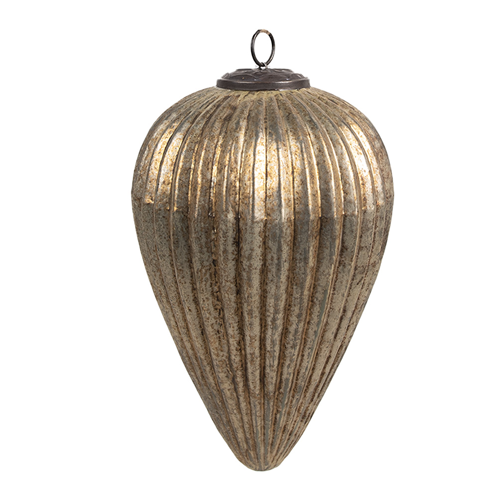 [6GL4555XL] Kerstbal Ø 16x25 cm