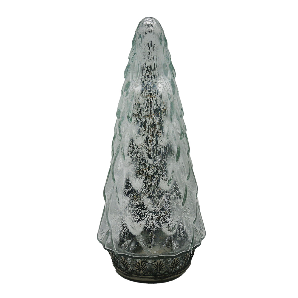 Decoratie kerstboom met LED Ø 11x24 cm
