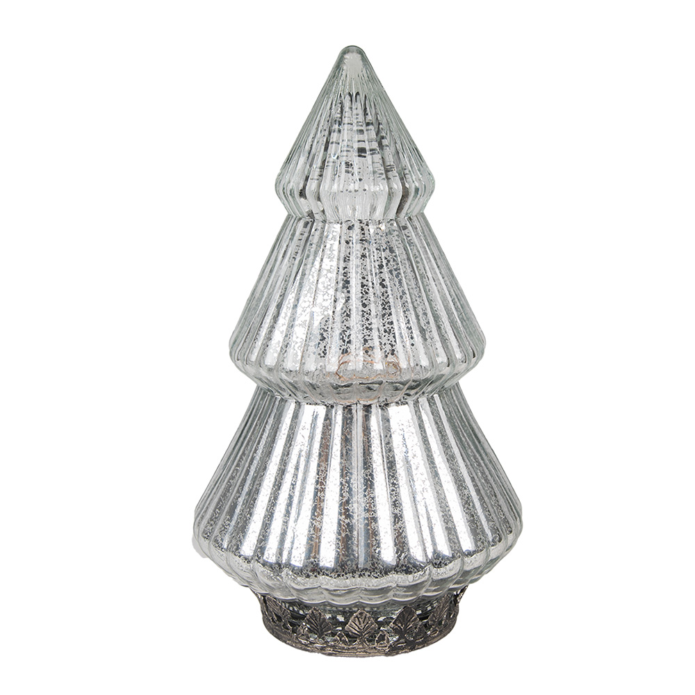 Decoratie kerstboom met LED Ø 13x23 cm