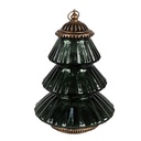 Image de décoration de Noël Sapin de Noël avec LED Vert Ø 16x22 cm