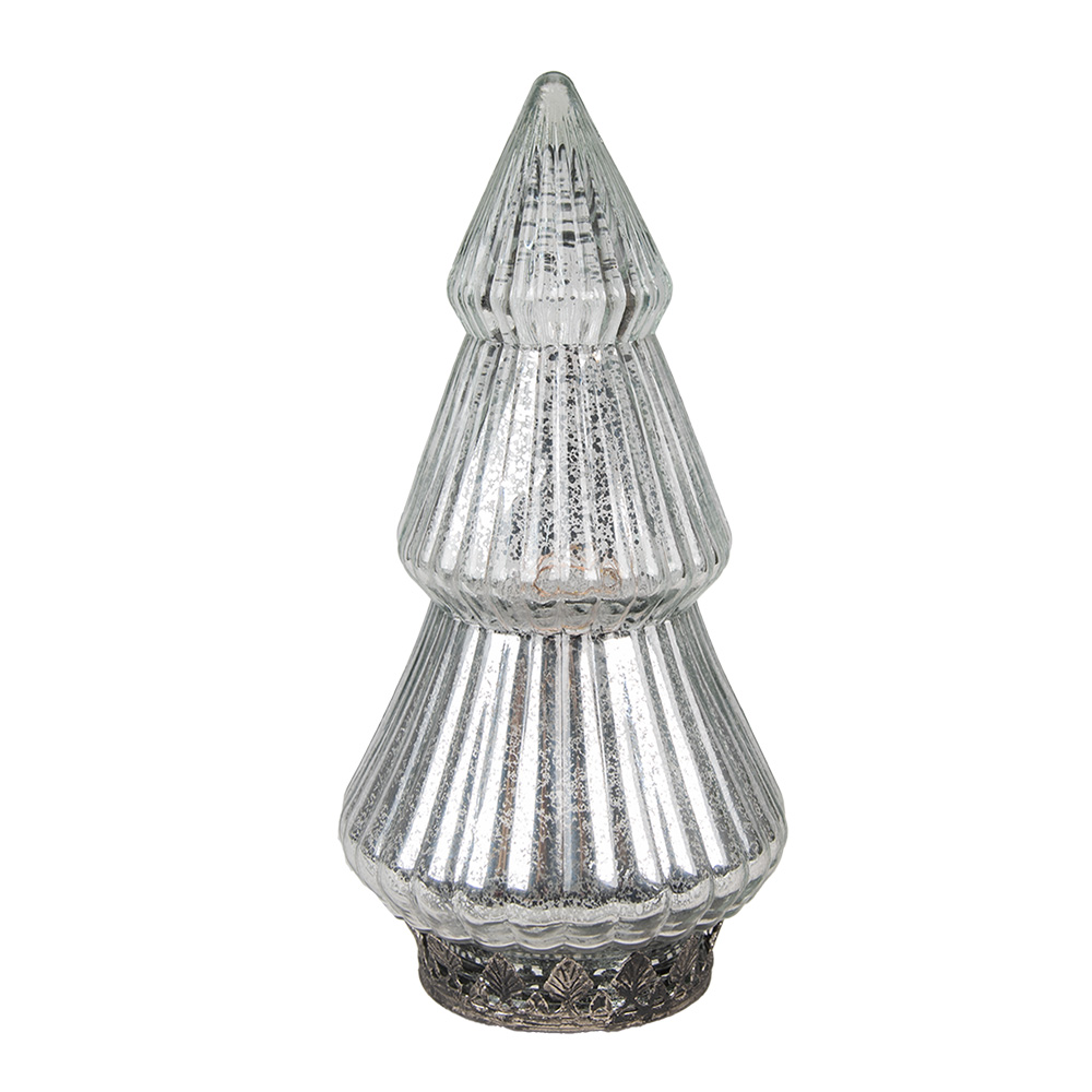 [6GL4601] Decoratie kerstboom met LED Ø 8x14 cm