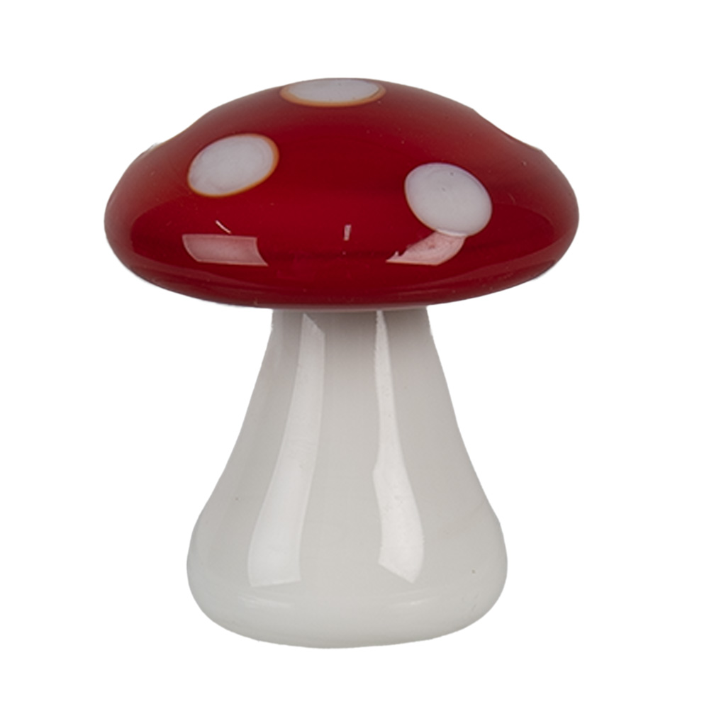 [6GL4674] Decoratie paddenstoel Ø 3x3 cm