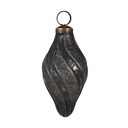 Palla di natale Nero Ø 6x11 cm