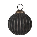 Christmas Bauble Black Ø 7x7 cm