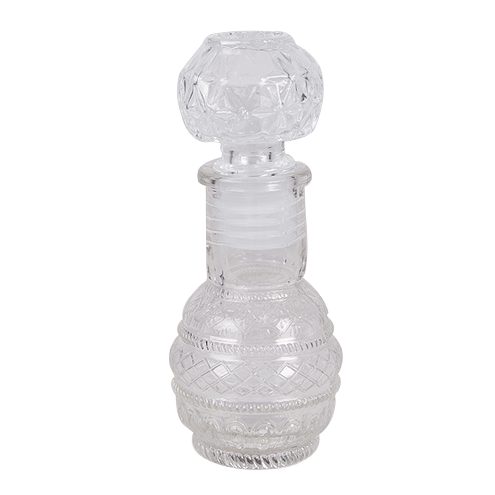 [6GL4890] Decoratie Fles Ø 4x12 cm / 50 ml