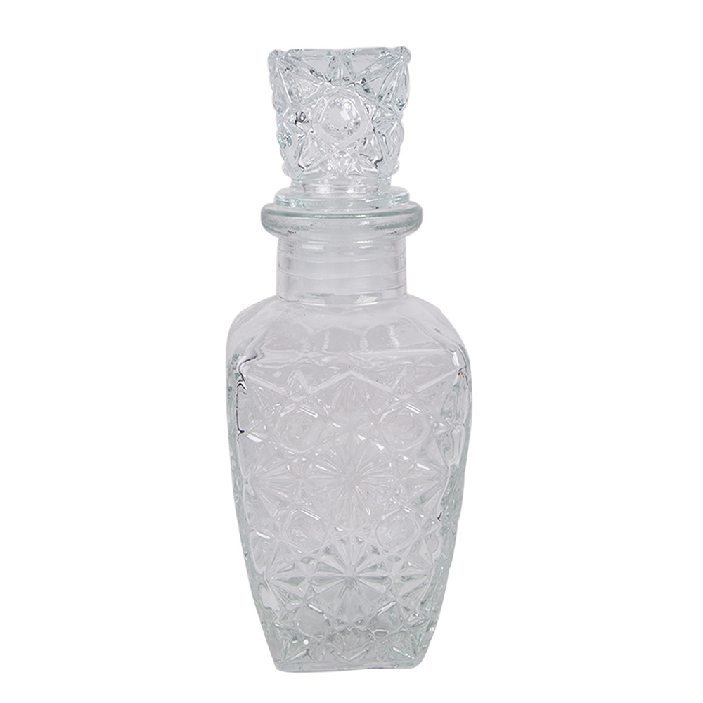 [6GL4894] Caraffa Trasparente 5x5x14 cm / 125 ml