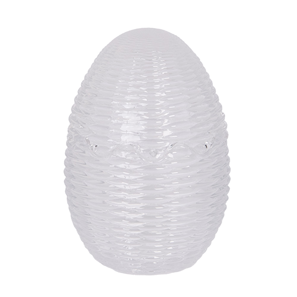 [6GL4946] Storage Jar with Lid Transparent Ø 8x12 cm