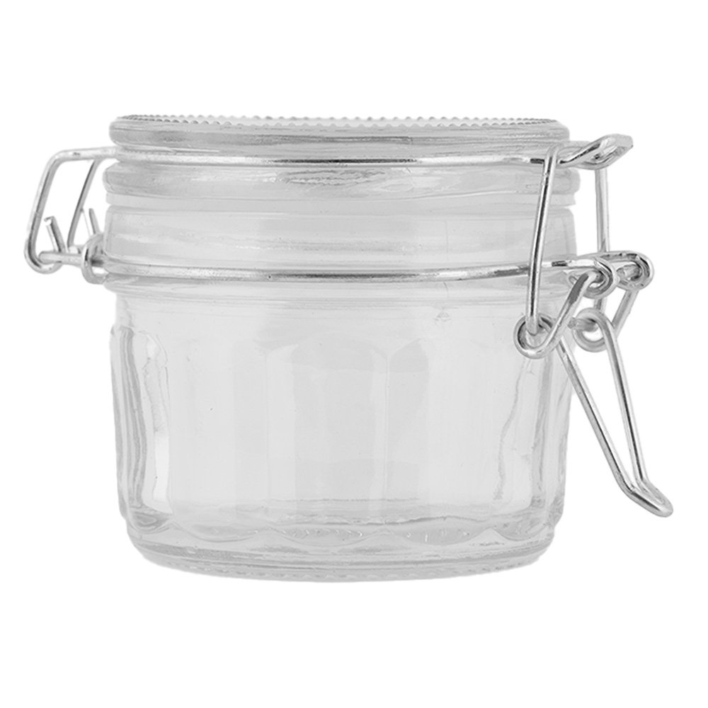 Voorraadpot met deksel 10x7x6 cm