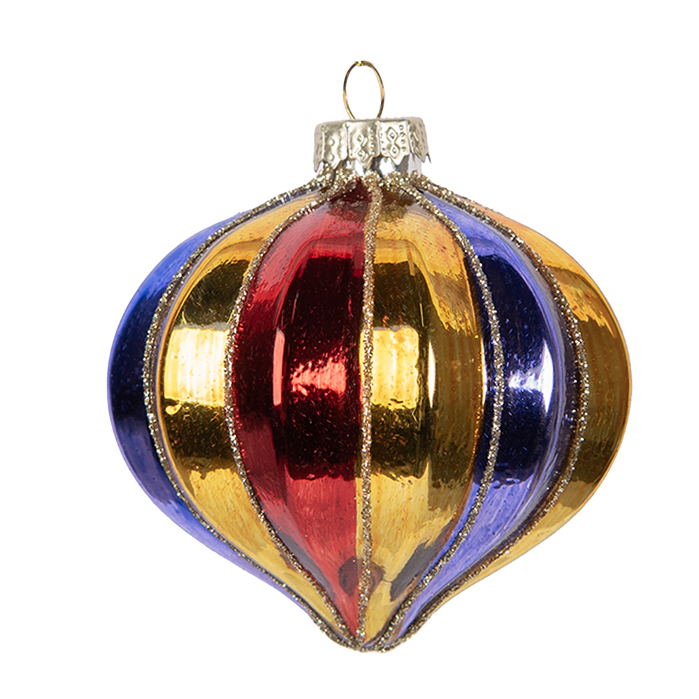 [6GL5102] Kerstbal Ø 8x8 cm