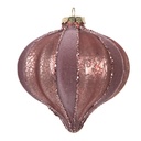 Christmas Bauble Pink Ø 10x10 cm