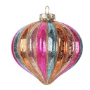 Christmas Bauble Multicoloured Ø 10x10 cm