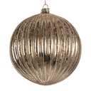 Boule de Noël Transparent Couleur argent Ø 15x15 cm