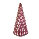 Weihnachtsdeko Weihnachtsbaum Rosa Ø 16x33 cm