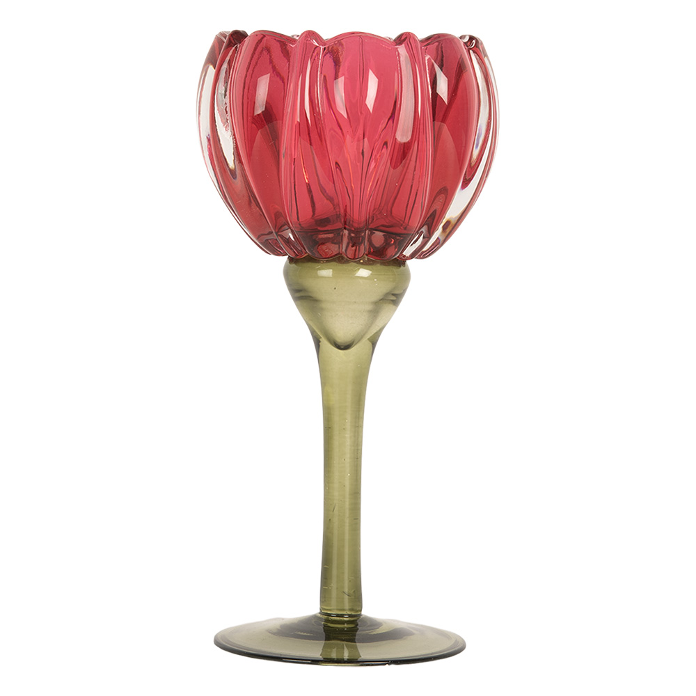 [6GL5349] Tealight Holder Ø 8x18 cm