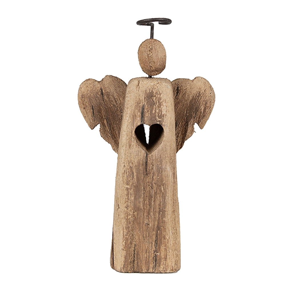 [6H2342] Decoratie engel 13x5x22 cm