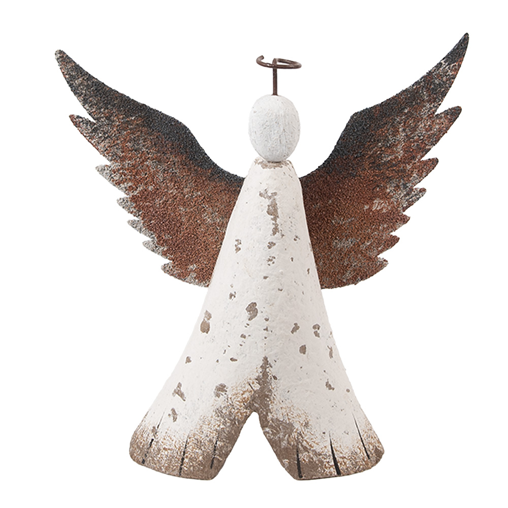 [6H2416M] Decoratie engel 14x4x15 cm