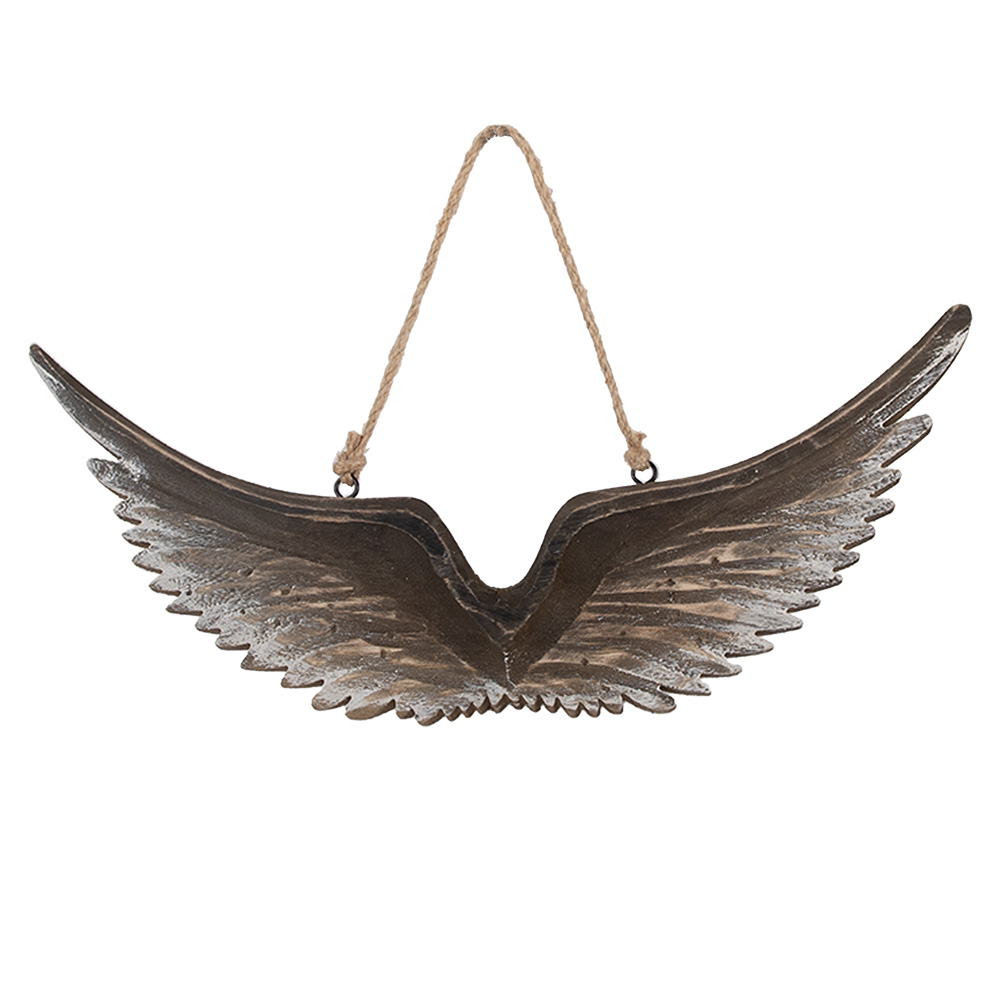 Decoratie hanger vleugels 30x3x12 cm