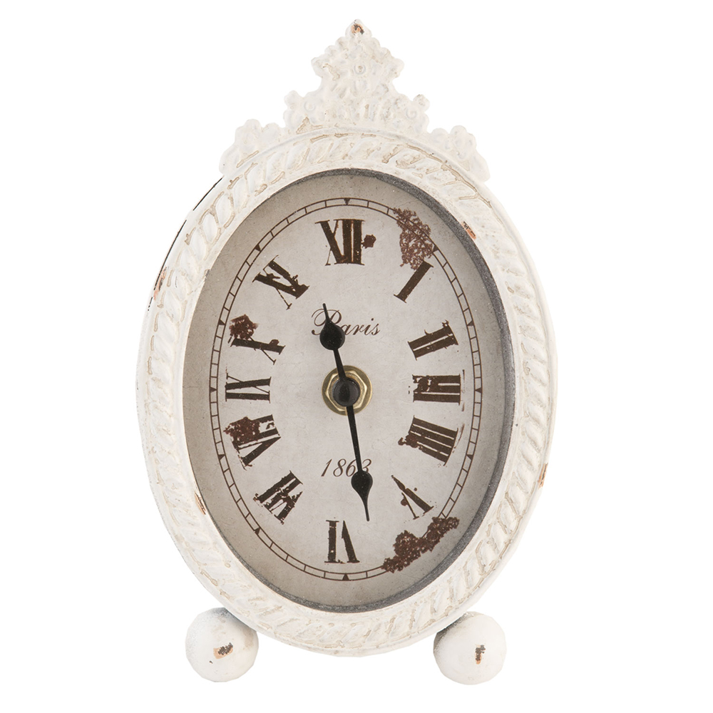 [6KL0194] Tafelklok 11x3x18 cm / 1xAA