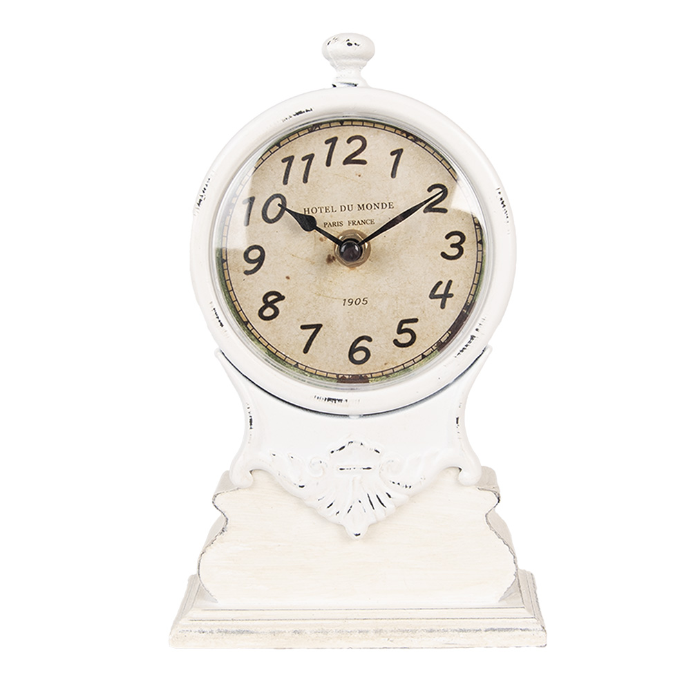 [6KL0833] Tafelklok 14x6x23 cm / 1xAA