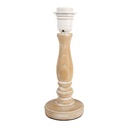 Base Lampada da Tavolo Marrone Ø 10x26 cm E27/max 1x60W