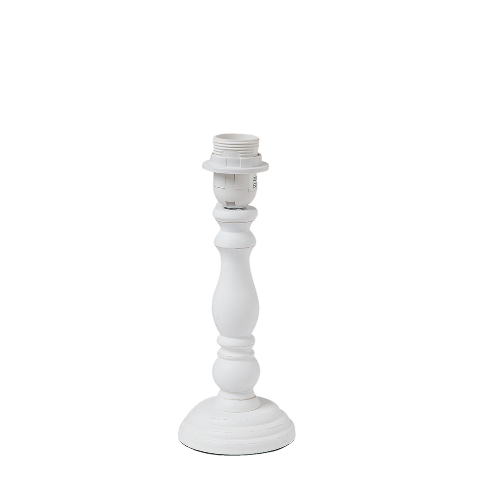 [6LMP478W] Lampenvoet Ø 10x26 cm E27/max 1x40W