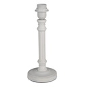 Base Lampada da Tavolo Bianco Ø 12x31 cm E27/max 1x40W