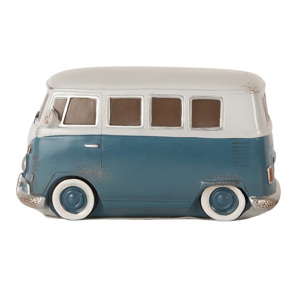 [6LMP811] Luce notturna Autobus LED Blu Bianco 28x13x13 cm