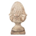 Decoration Ornament Beige 27x27x45 cm