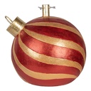 Weihnachtsbaumständer Rot Goldfarbig 43x40x41 cm