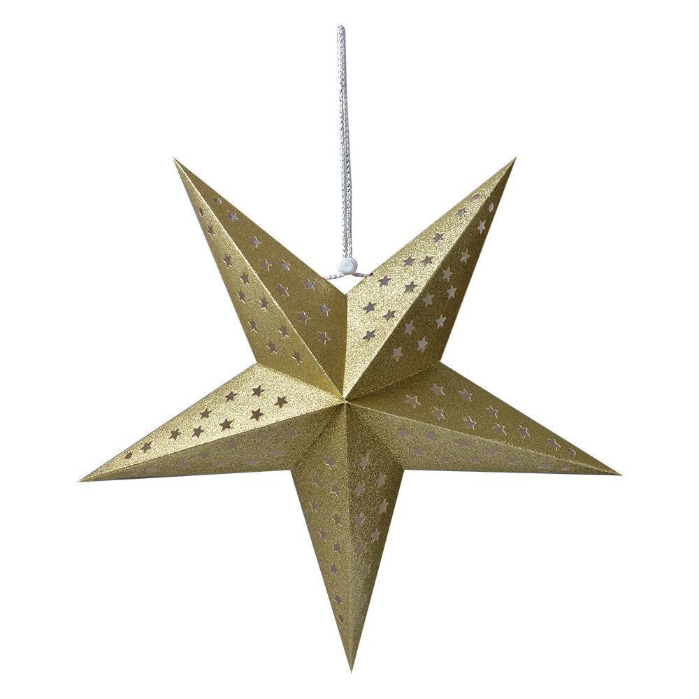 [6PA0512M] Decoratie ster 45x15x45 cm