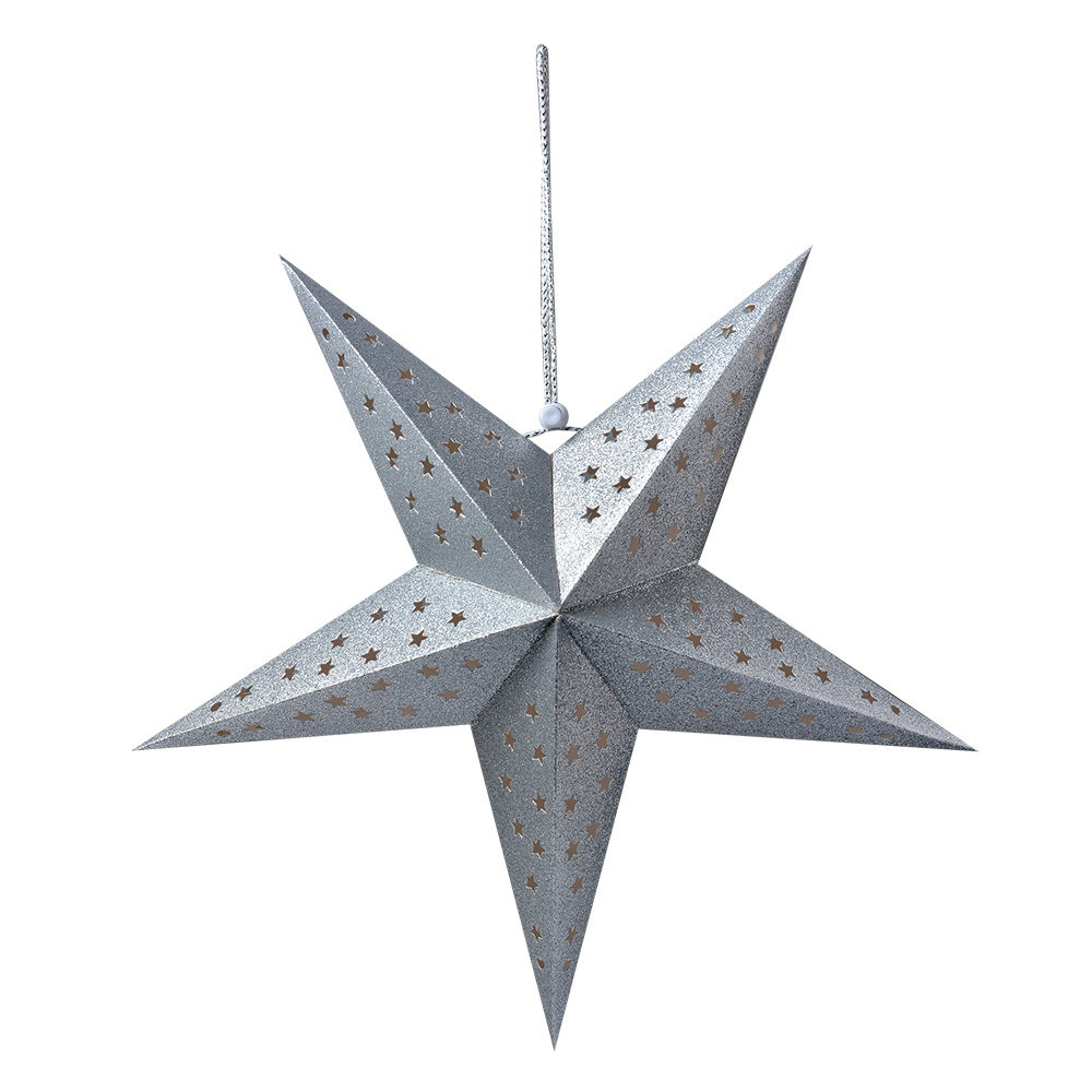 [6PA0512MZI] Decoratie ster 45x15x45 cm