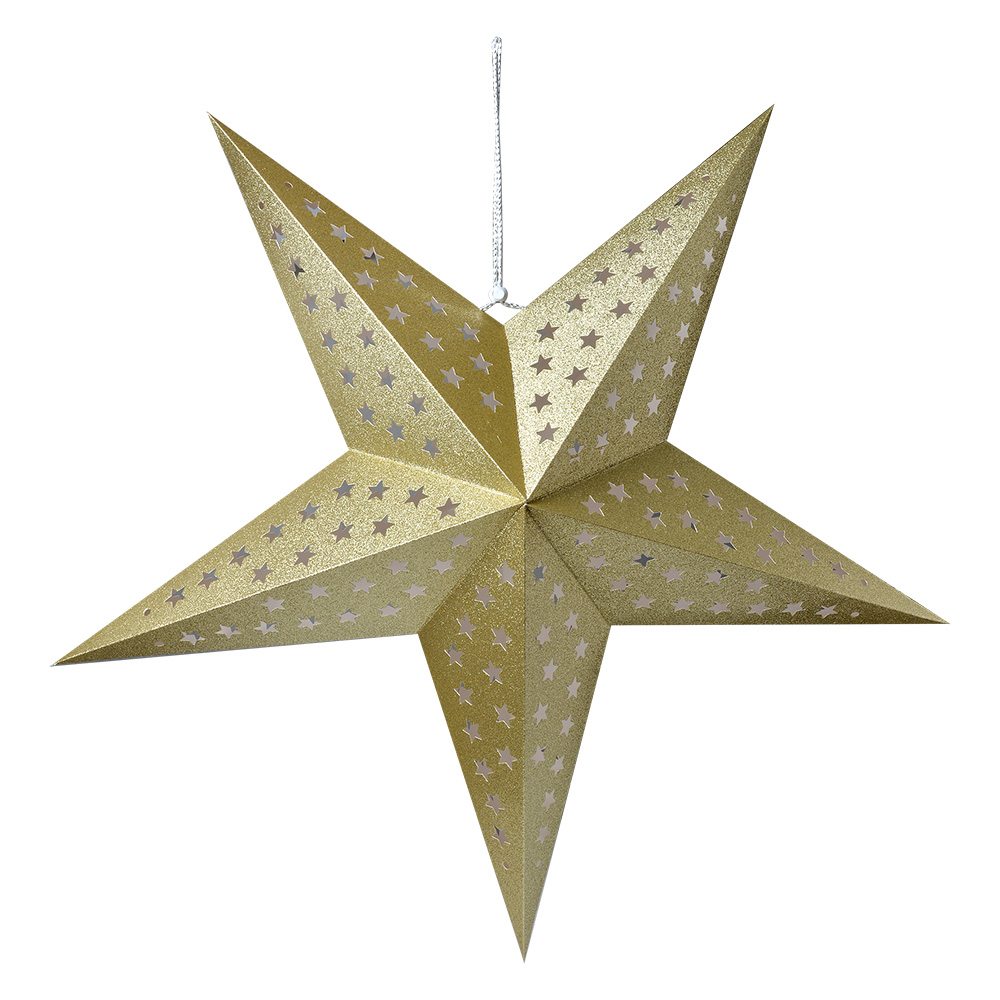 Decoratie ster 90x20x90 cm