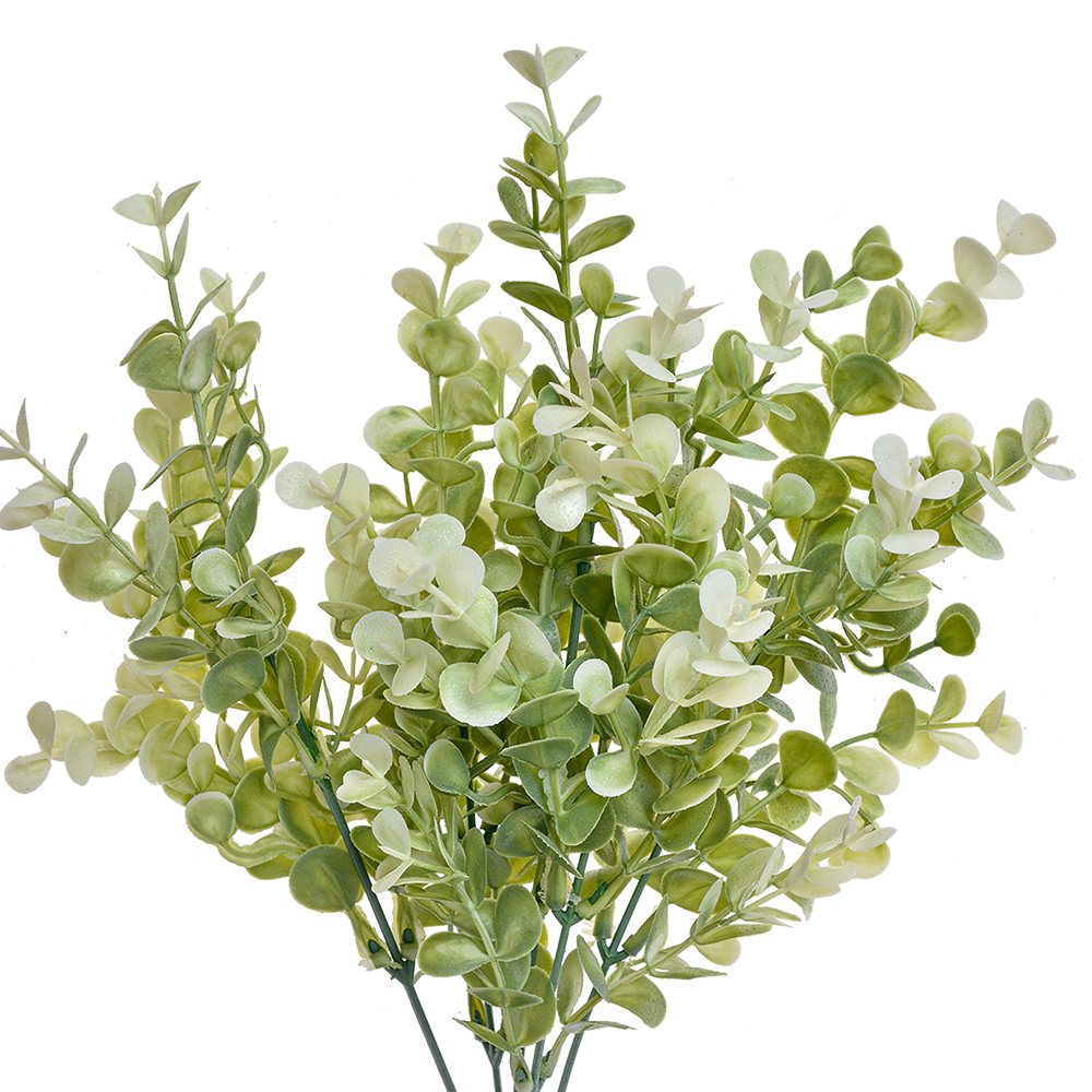 [6PL0250] Rami Artificiali Decorativi Verde 12x12x35 cm
