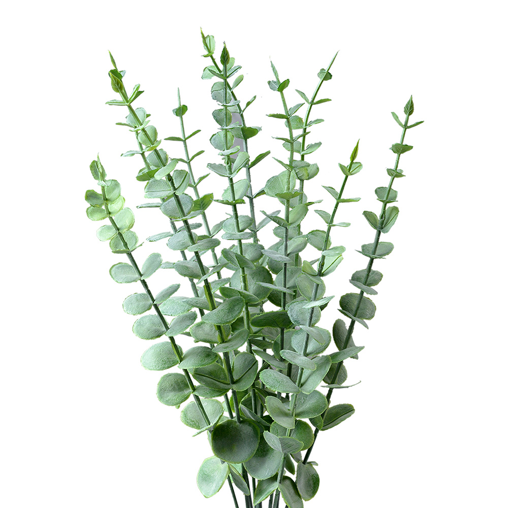 [6PL0278] Rami Artificiali Decorativi Verde 10x8x50 cm